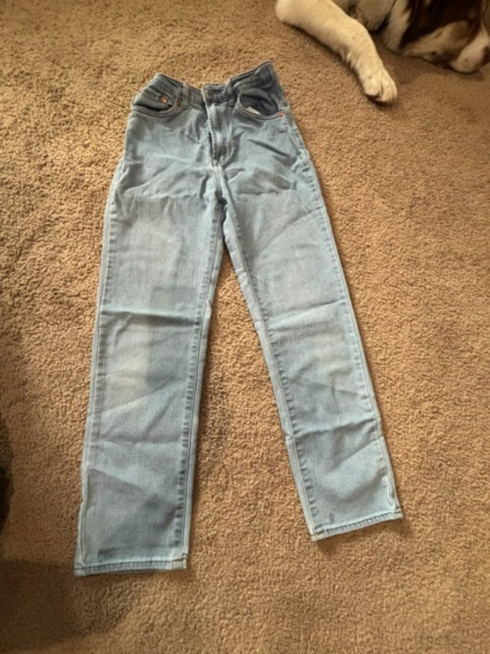 Youth Levi Straight Leg Jeans
